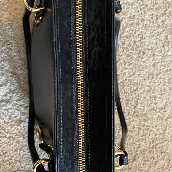 ralph lauren black leather purse authentic - Picture 7 of 10
